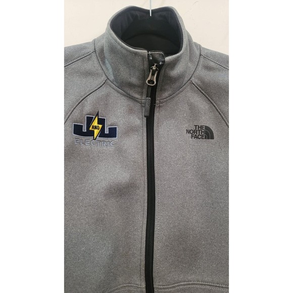 The North Face Women's S/P Apex Risor Grey Jacket Full Zipper - Picture 4 of 10